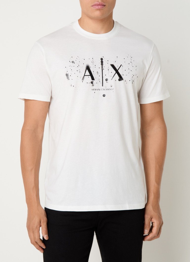 T-shirt Armani Exchange con logo stampato