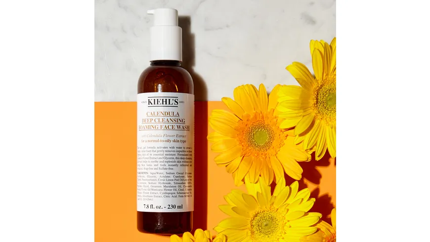 KIEHL'S Calendula Foaming Wash 230 ml