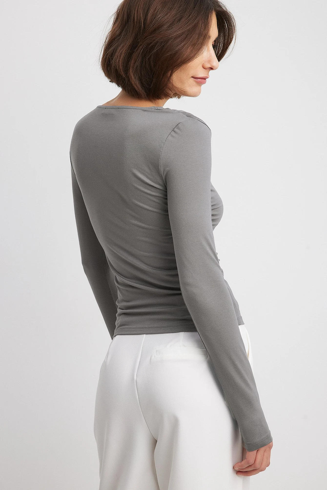 Soft Line Draped Top