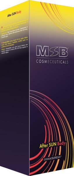 MSB Cosmeceuticals Final Care Sun After Sun Body After Sun Lotion