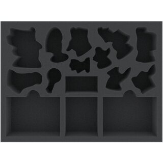 Feldherr Schaumstoffeinlage für Warhammer Underworlds: Beastgrave - Box