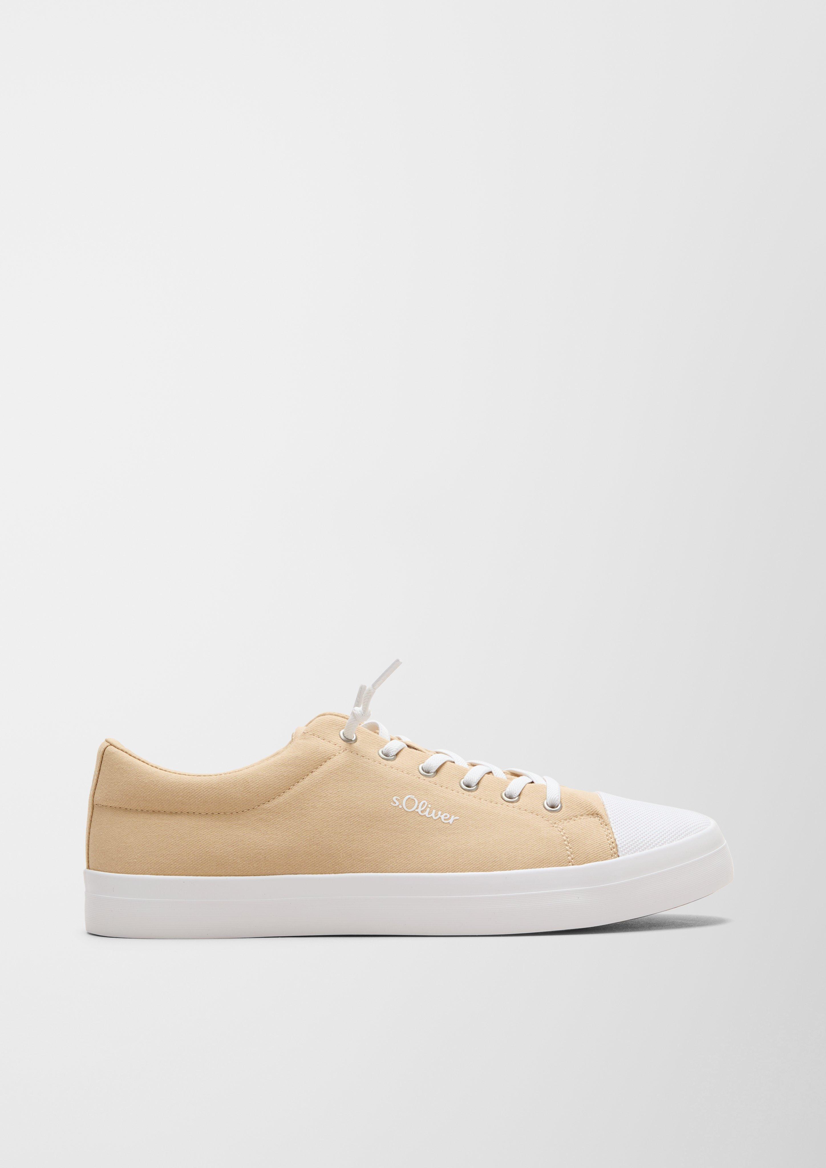 Stoffsneaker mit gummierter Spitze  6007667-355