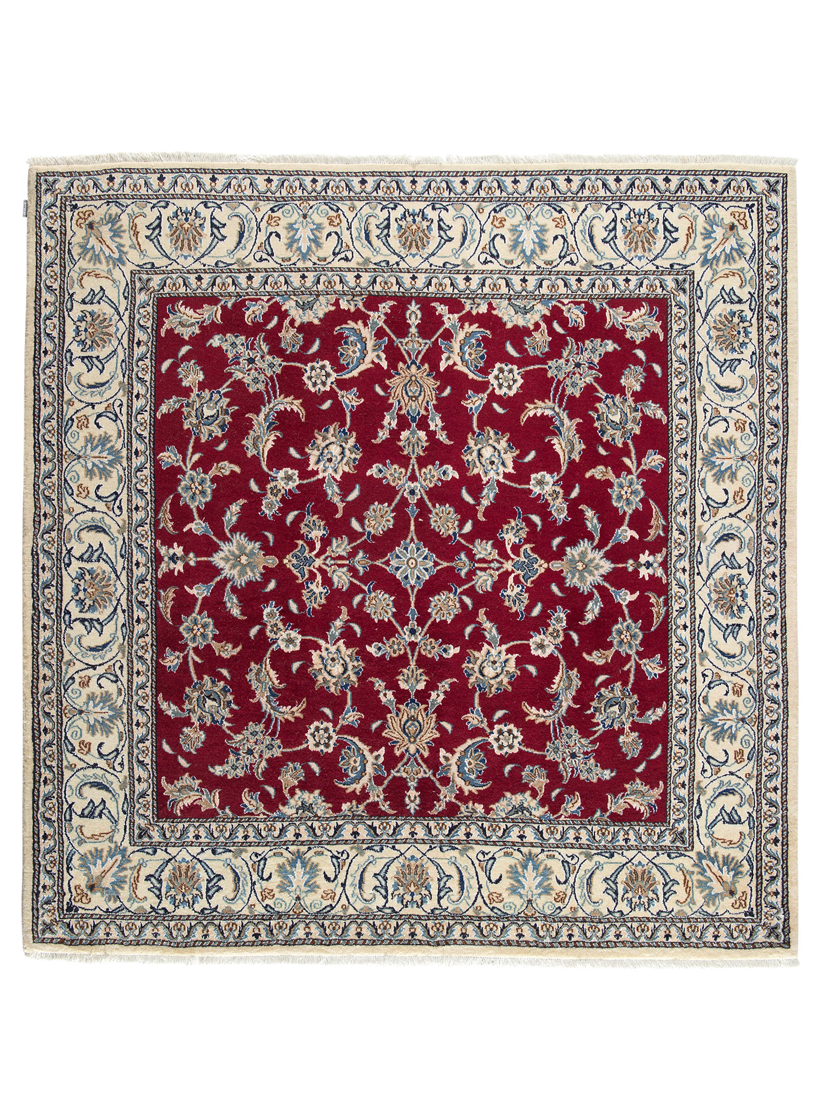 Kaschmar Nain 12 Lah ca. 192 x 200 cm, Unikat / Einzelstück