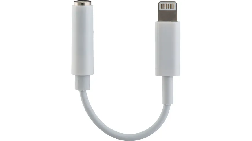 PETER JÄCKEL AUDIO ADAPTER Lightning zu 3,5mm Klinkenanschluss