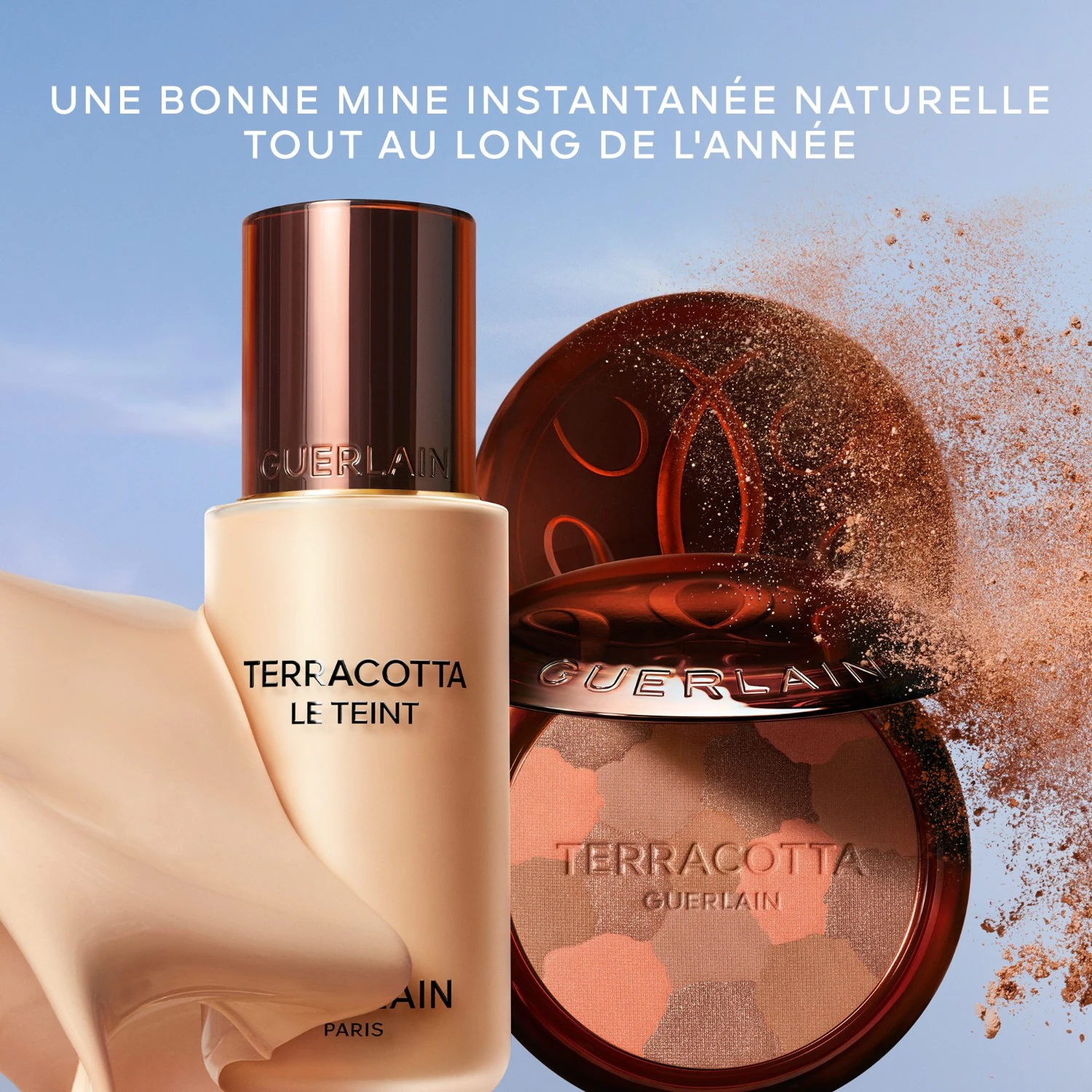 Polvos iluminadores naturales de Guerlain