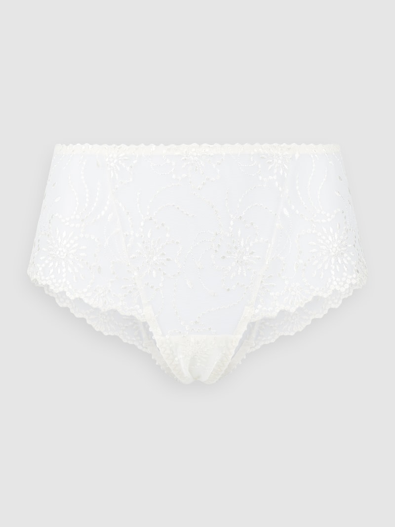 Tanga aus floraler Spitze Modell 'Jane' in offwhite