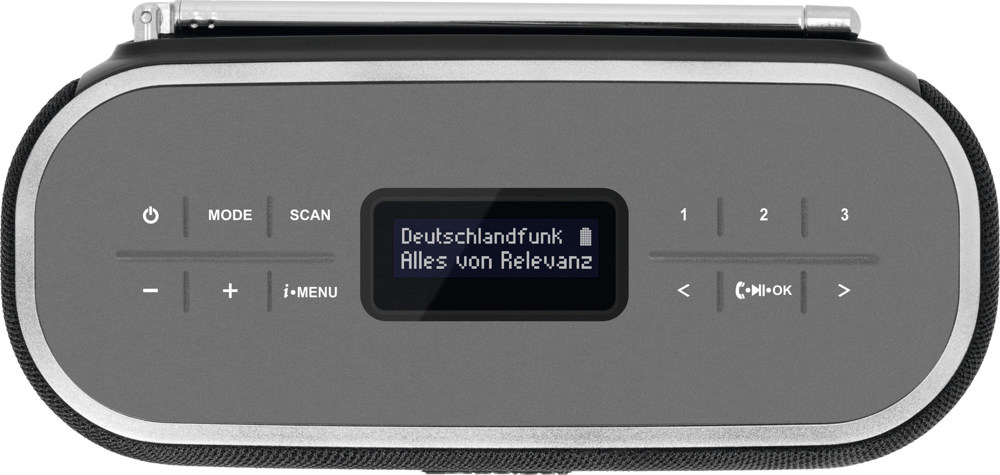 TechniSat VIOLA BT1 Radio (Digitalradio (DAB), UKW mit RDS, 6 W)