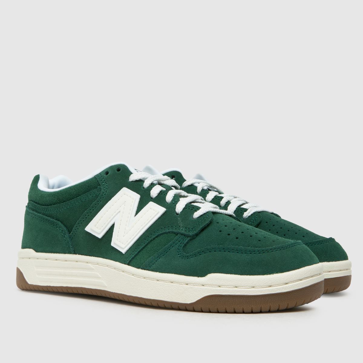 New Balance 480 sötétzöld sportcipő