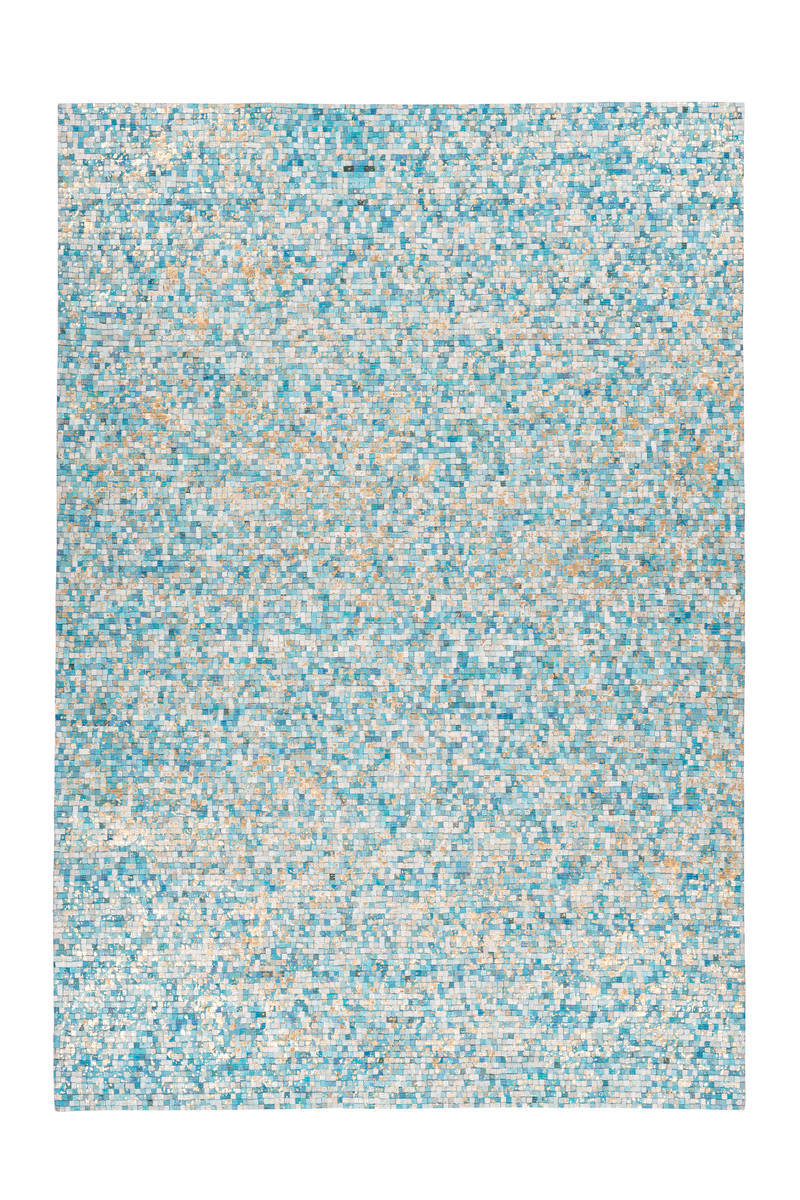 Arte Espina Teppich Türkis / Gold 120cm x 170cm