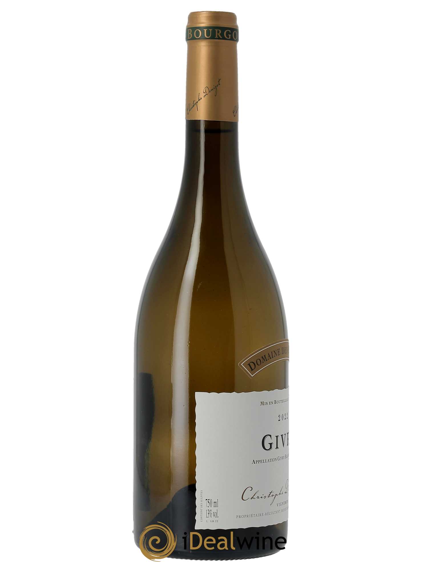 Givry Domaine des Moirots  2022 - Lot de 1 Bouteille