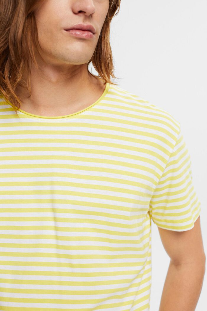 Jersey-T-Shirt mit Streifenmuster