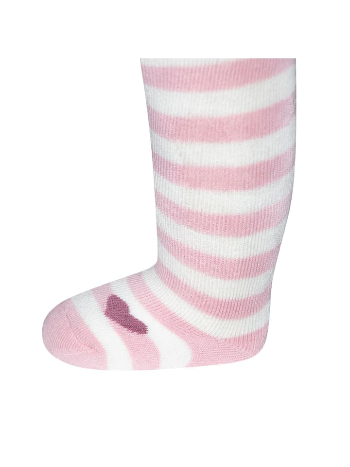 ewers 1er Pack Strumpfhose Bär/Ringel in rosa günstig kaufen