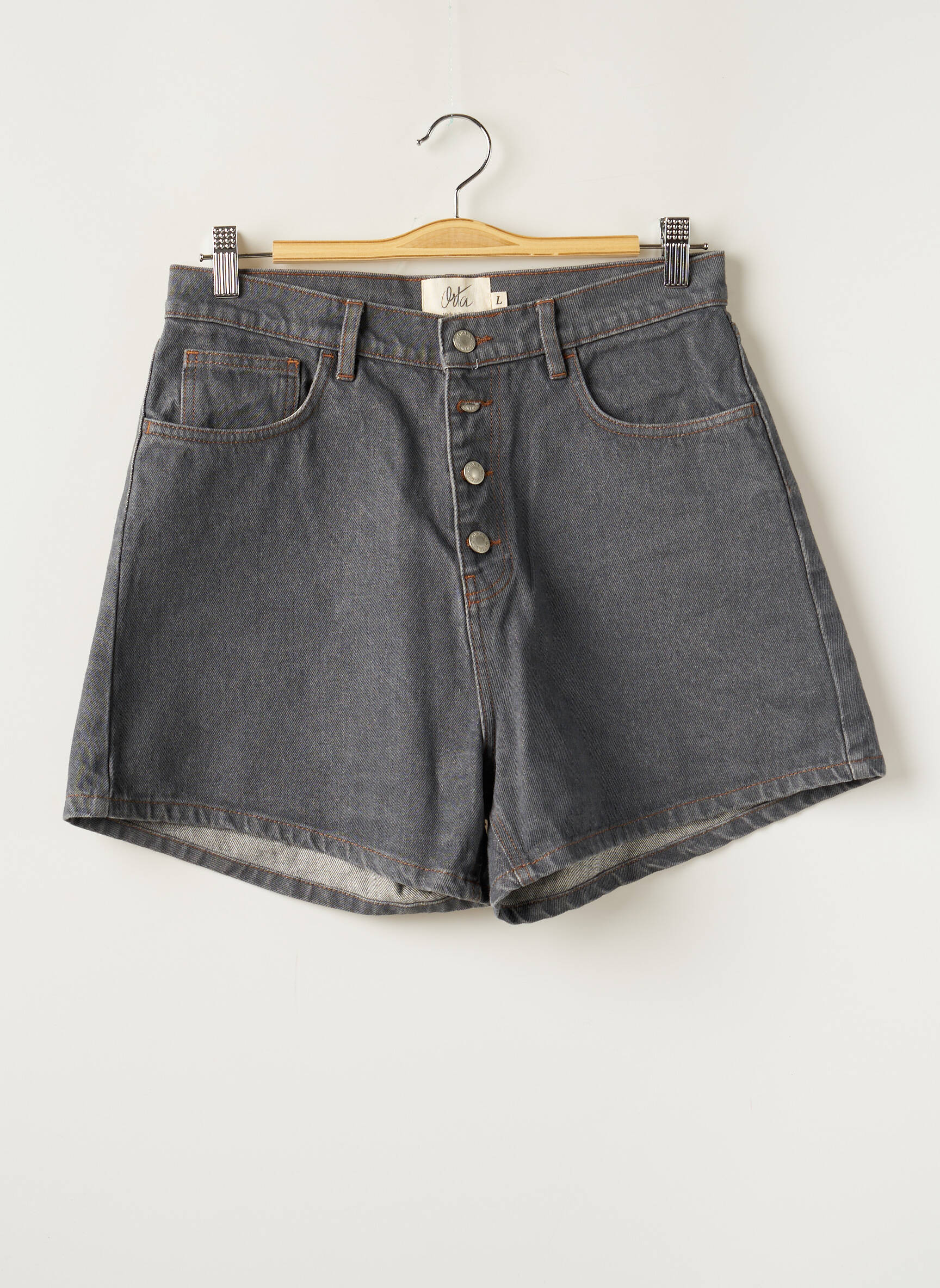 Orta Shorts 1 Femme couleur gris