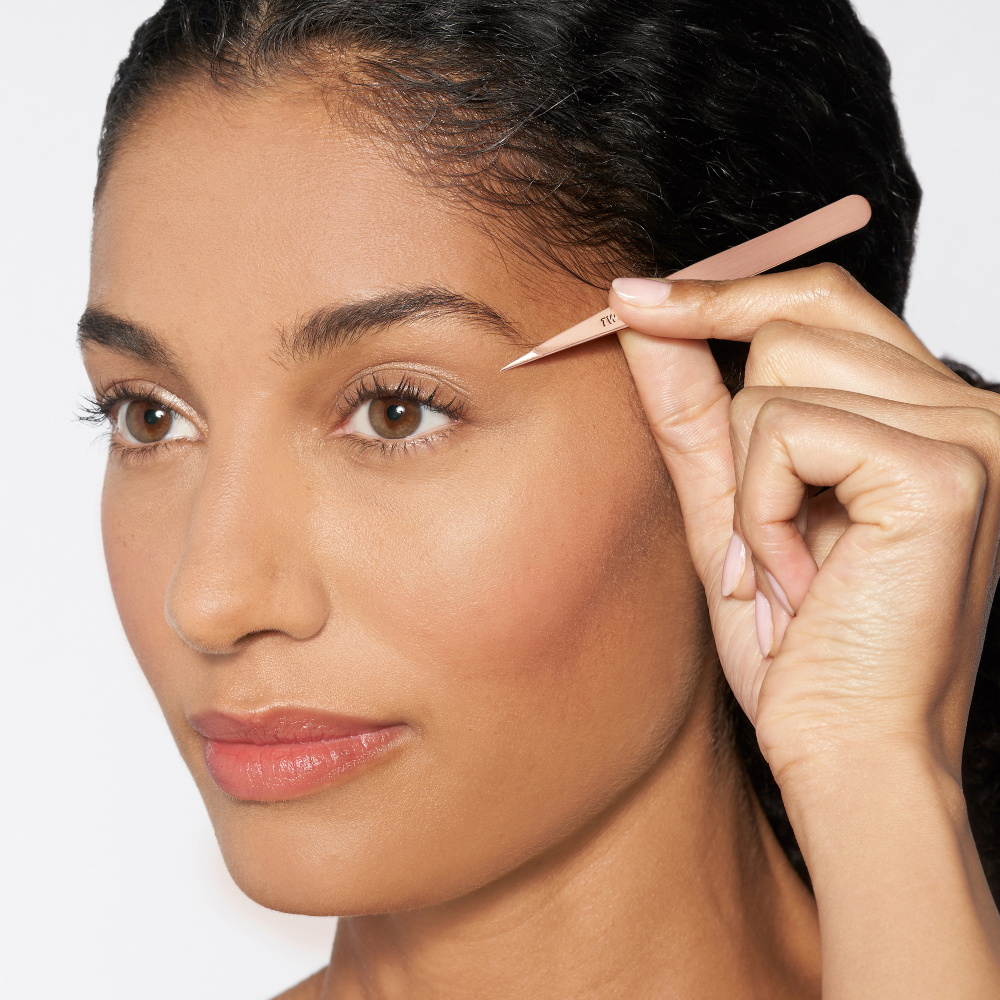 tweezerman Tweezerman Rose Gold Petite Tweezer Set Pincettes