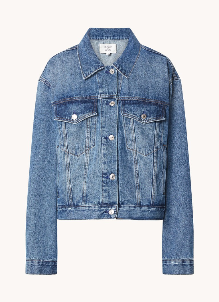 Produse ale companiei: Jachetă din denim Houston cu buzunare la piept