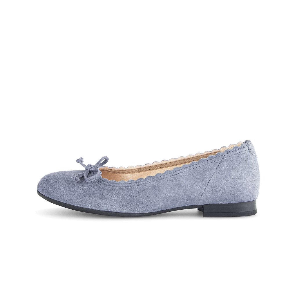 Gabor comfort Eleganter Ballerina blau