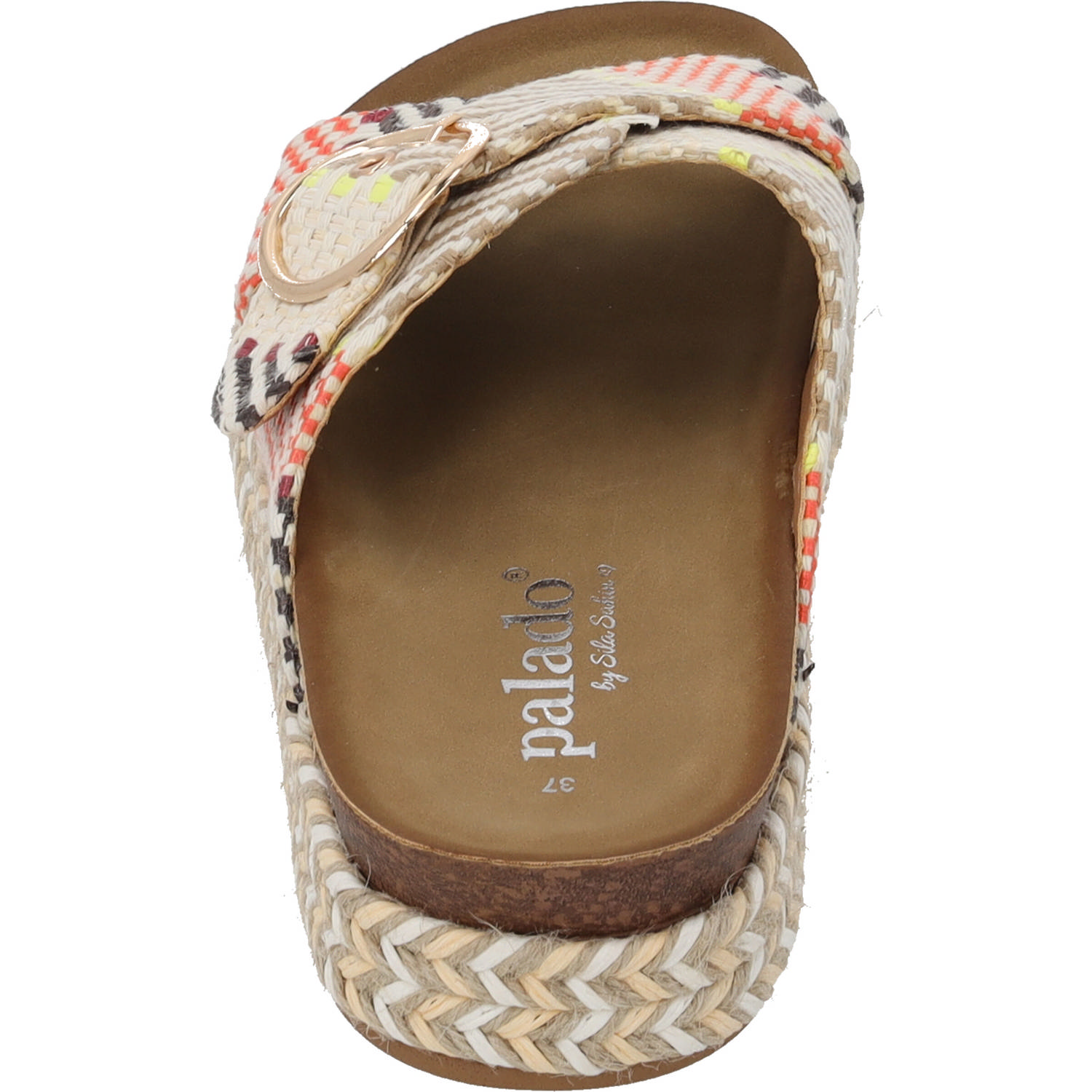 Palado Zurlo by Sila Sahin, Plateau-Pantoletten, Damen, Beige
