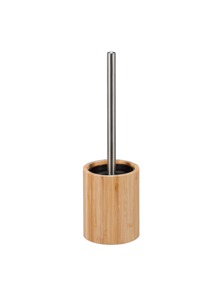 relaxdays Toilettenbürste in Natur/ Silber günstig kaufen onesize