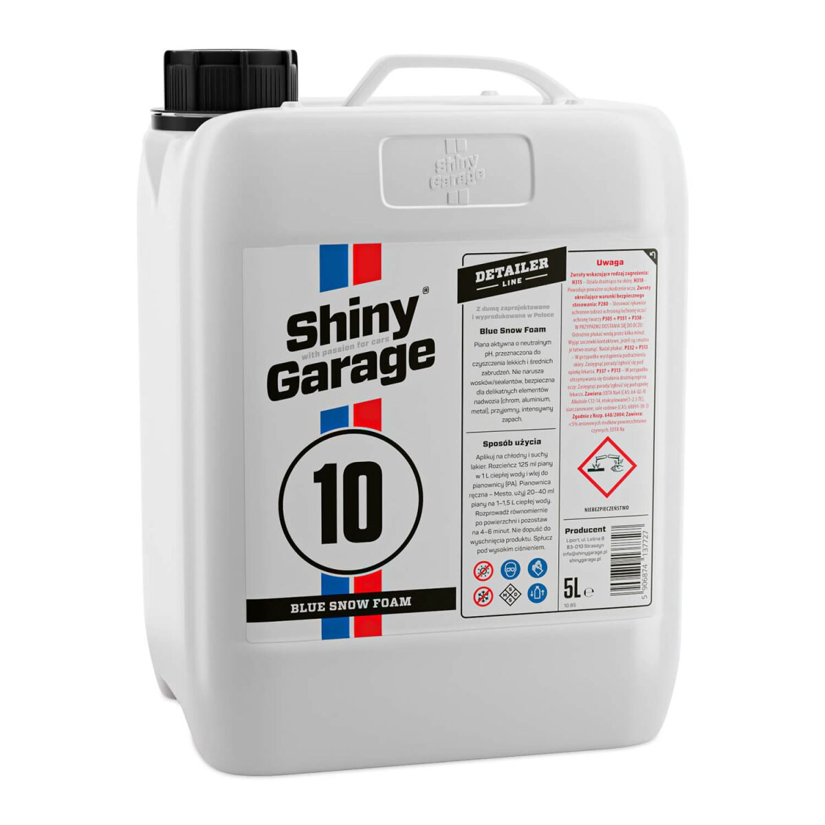Shiny Garage Blue Snow Foam Aktivschaum 5L
