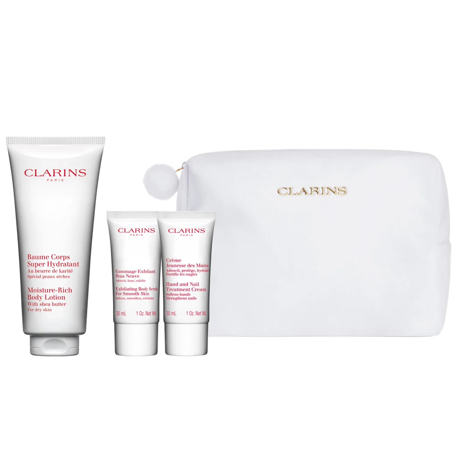 Kit de Cuidados Corporais Peau Neuve Ritual - Kit Corporal, Creme Corporal, Esfoliante, Tratamento para as Mãos