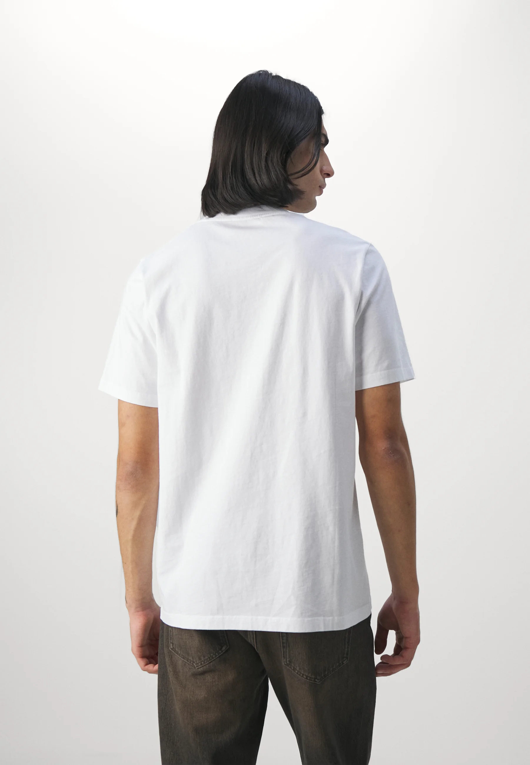 Wood Wood BOBBY DOBLE LOGO - Camiseta básica