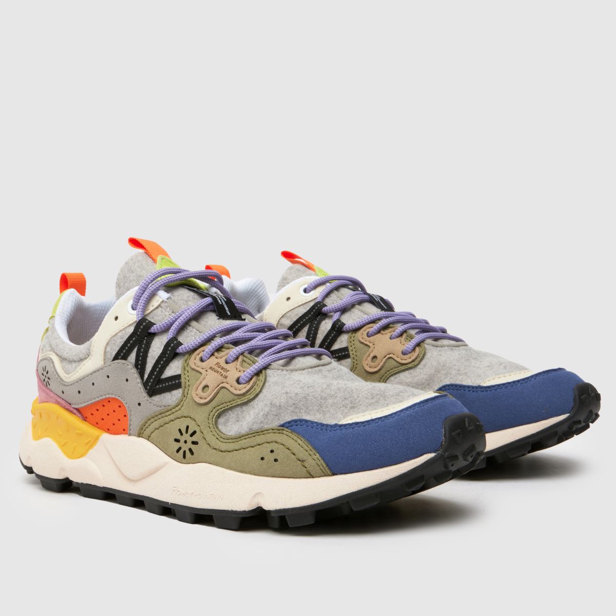 FLOWER MOUNTAIN – Yamano 3 – Multifärgade sneakers