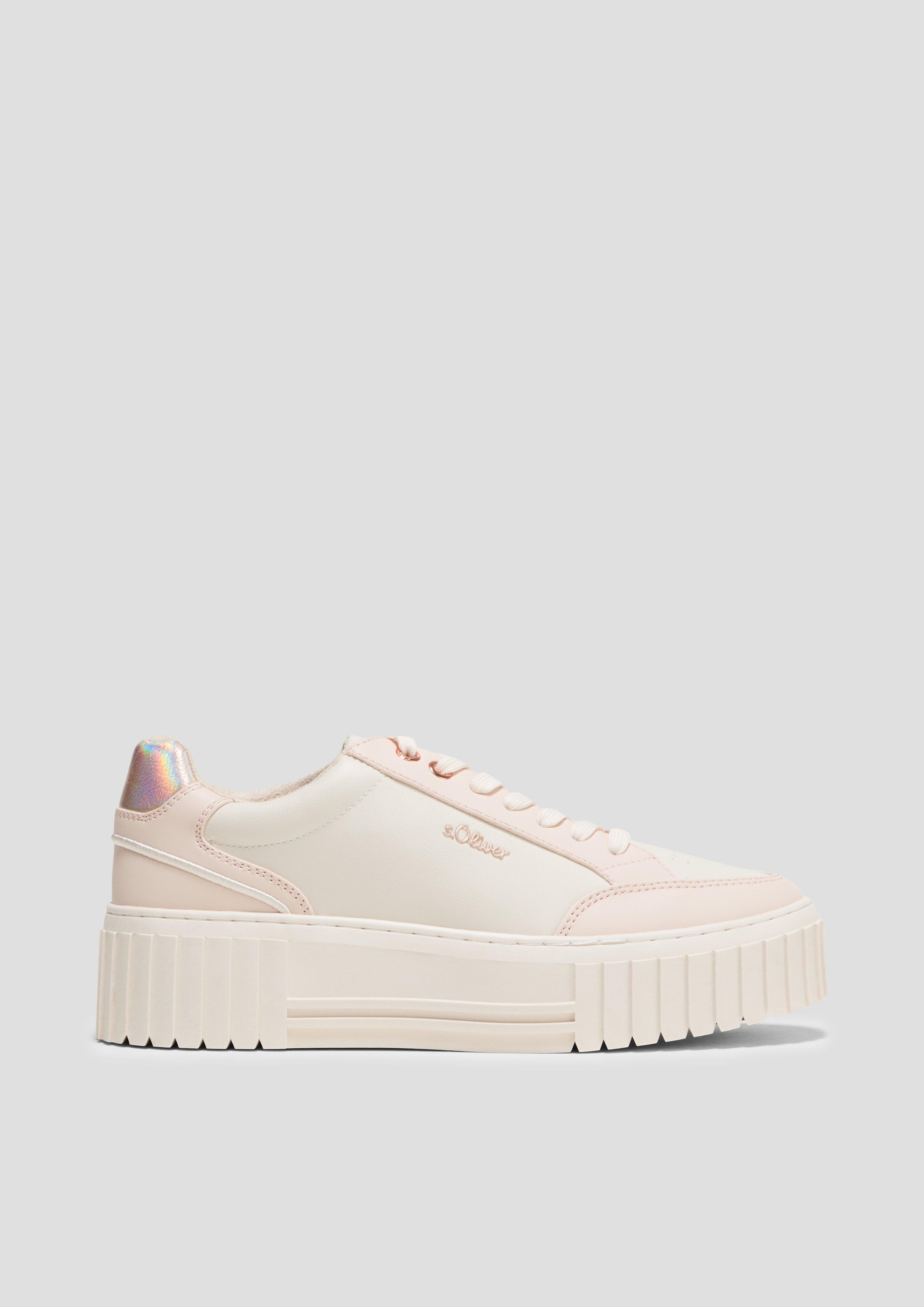 Sneaker mit Plateausohle  6008863-517
