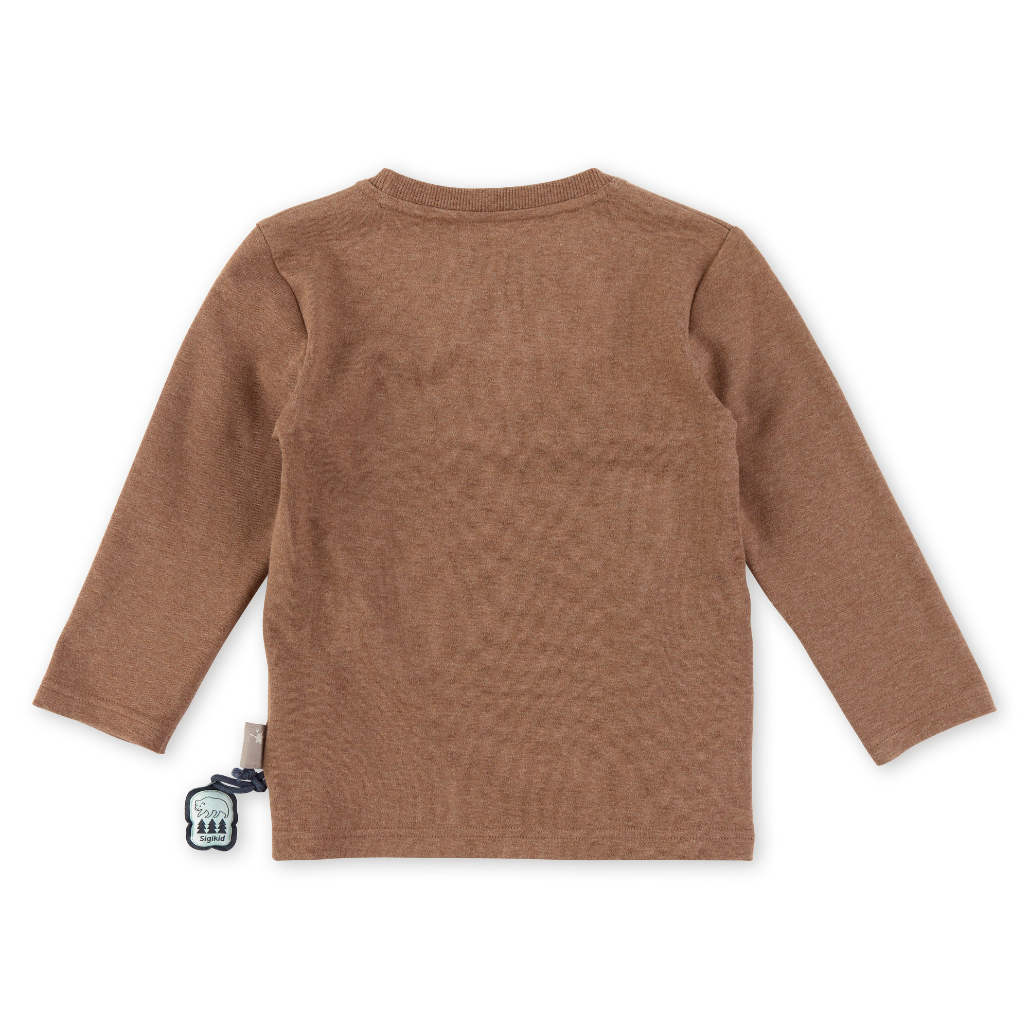 Kinder Langarmshirt Forest Love in Braun