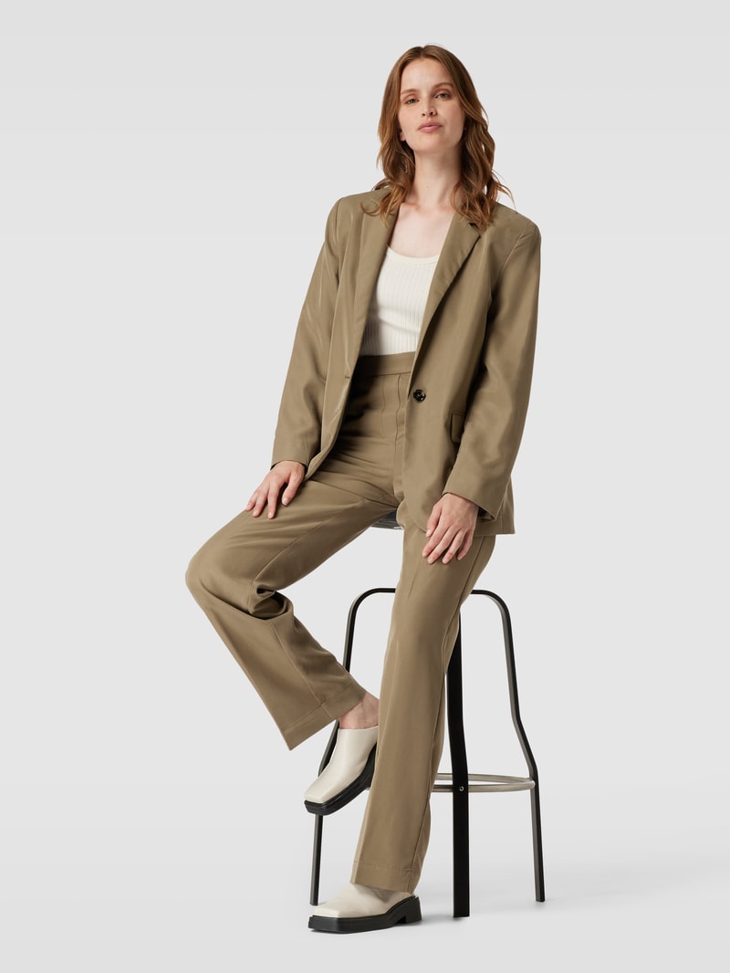 Blazer mit Reverskragen Modell 'MARINA' in khaki