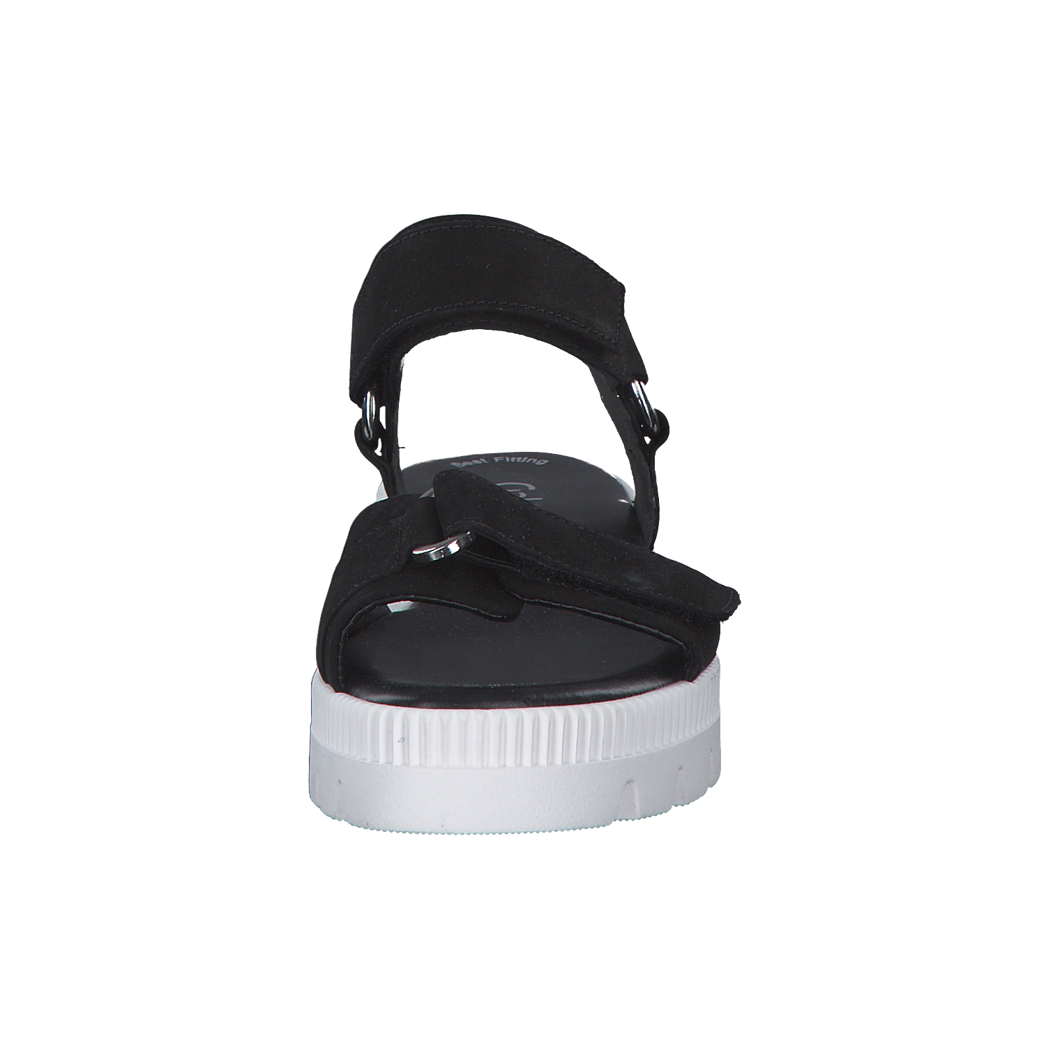 Gabor 84.632, Sandalen, Damen, Schwarz/Offwhite