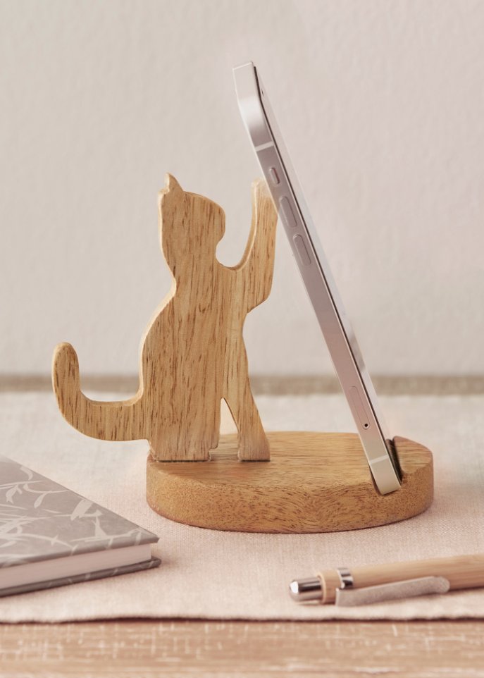 Handy Halter im Katzen-Design