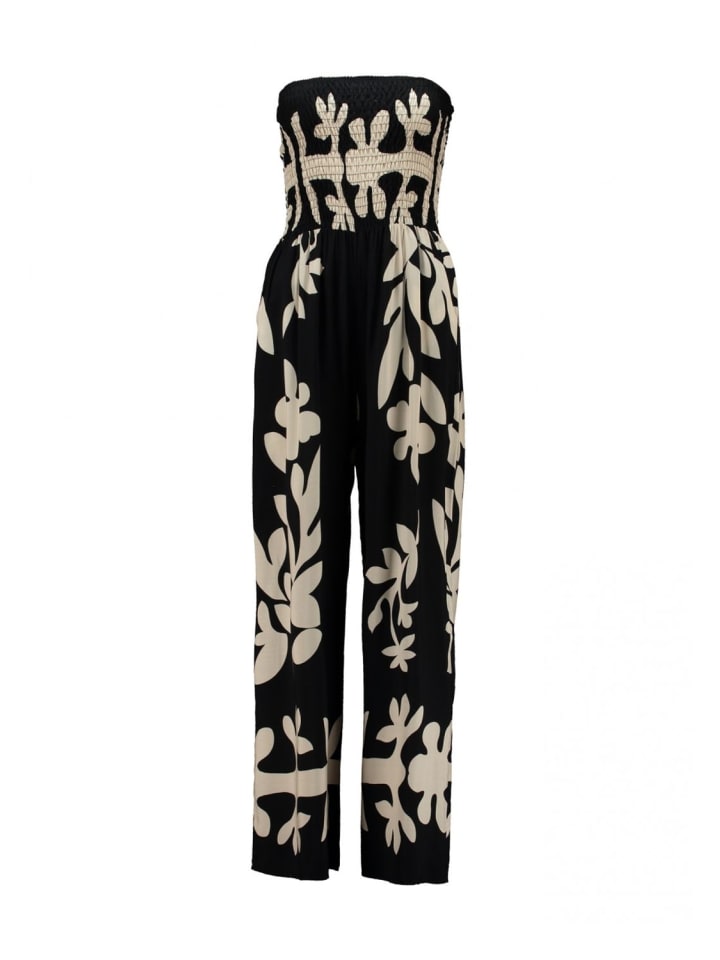 Hailys Jumpsuit Janina in Schwarz Weiß günstig kaufen
