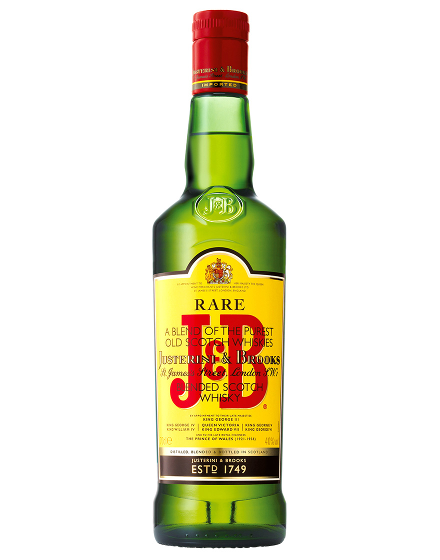 Blended Scotch Whisky Rare J&B 0,7 ℓ