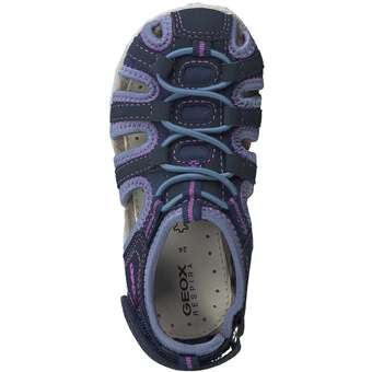 Geox J S.ROXANNE C Flat in blau