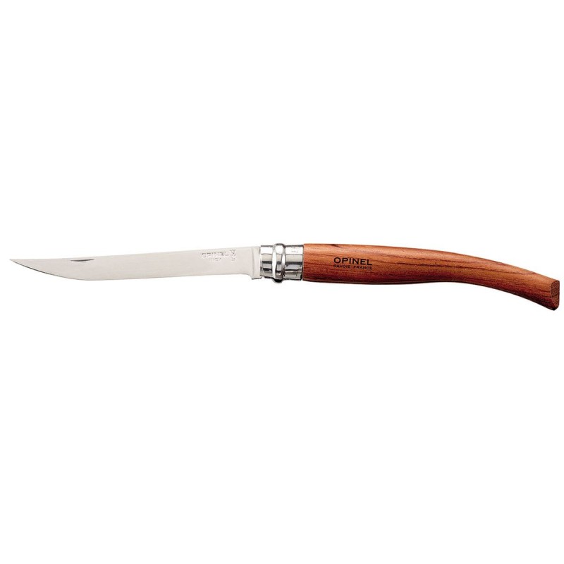 Opinel Messer Nr. 12 Padouk Edition Edelstahl, Filetmesser.