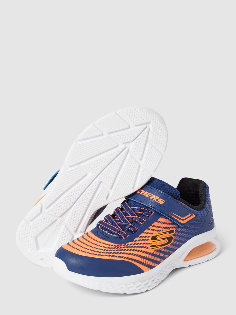 Sneaker mit Label-Details Modell 'MICROSPEC' in marineblau