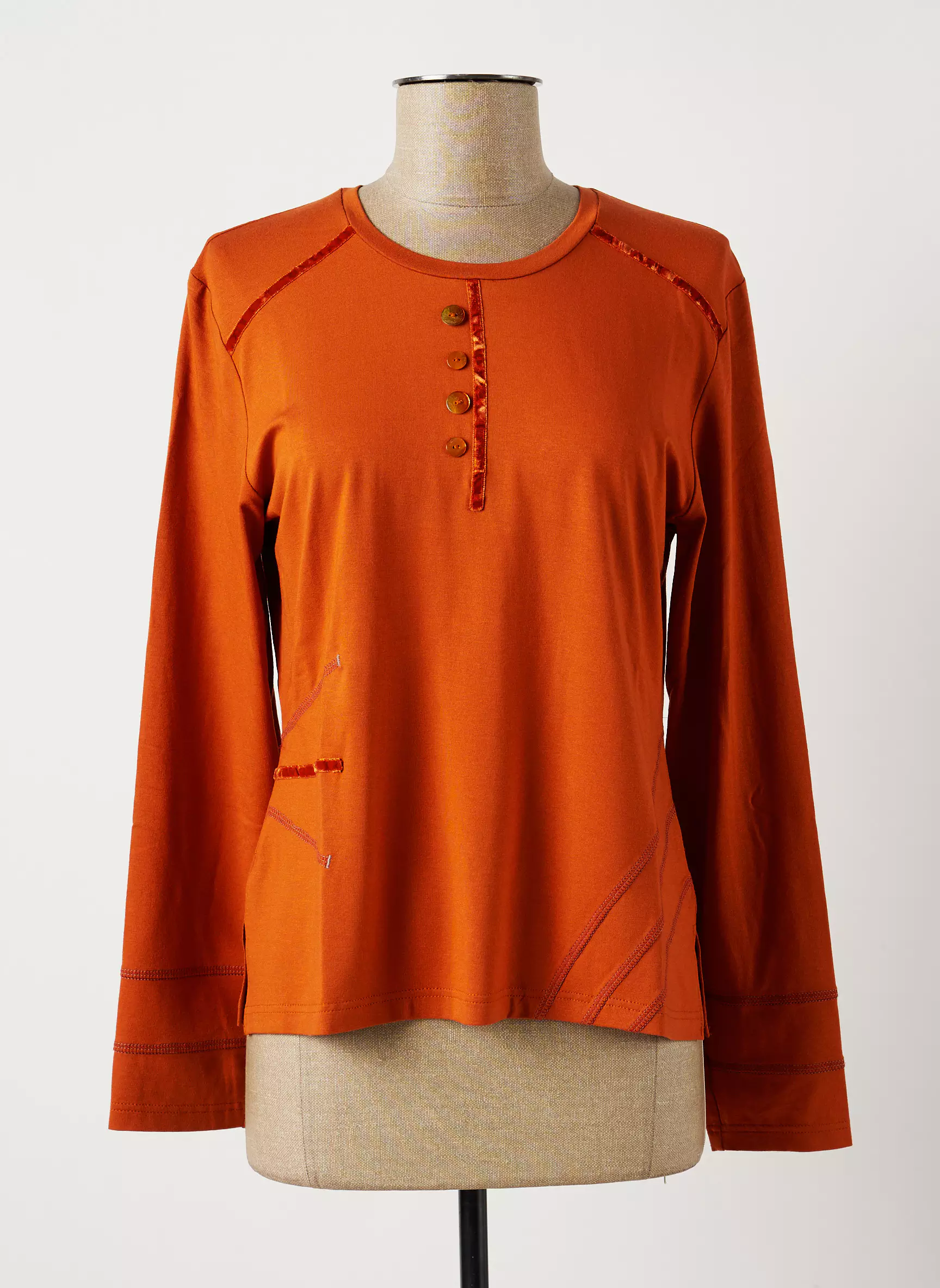 France Rivoire Tshirts Femme couleur orange