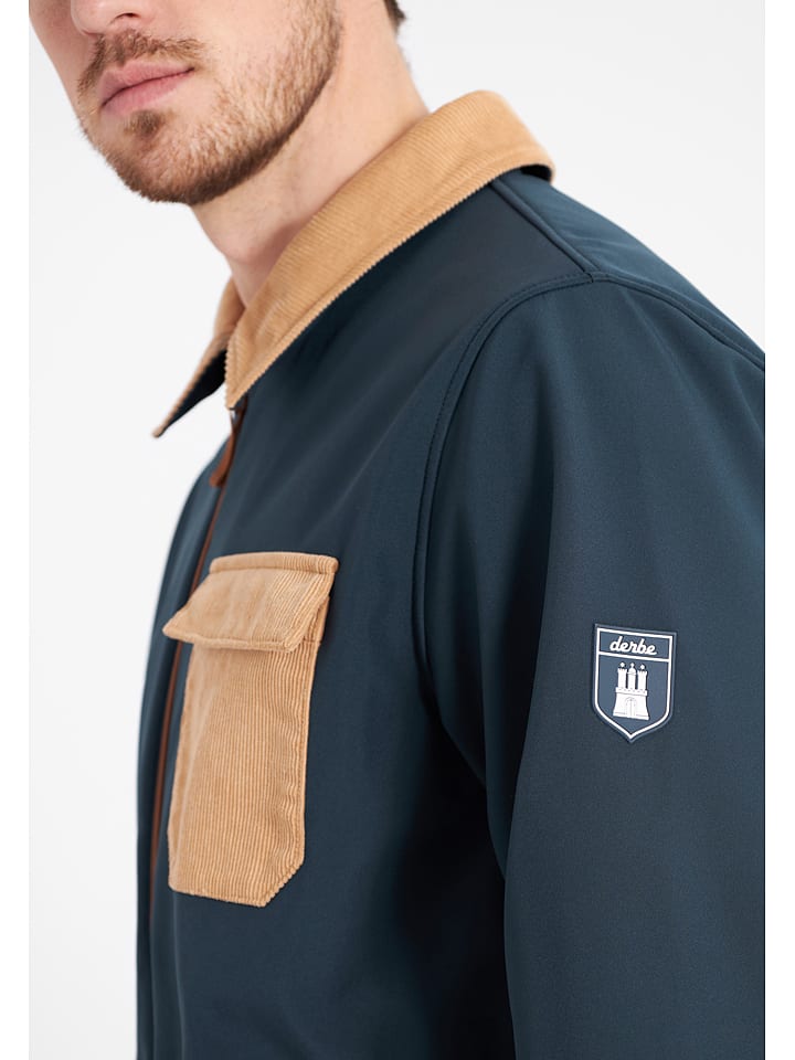 Derbe Übergangsjacke in Dunkelblau günstig kaufen