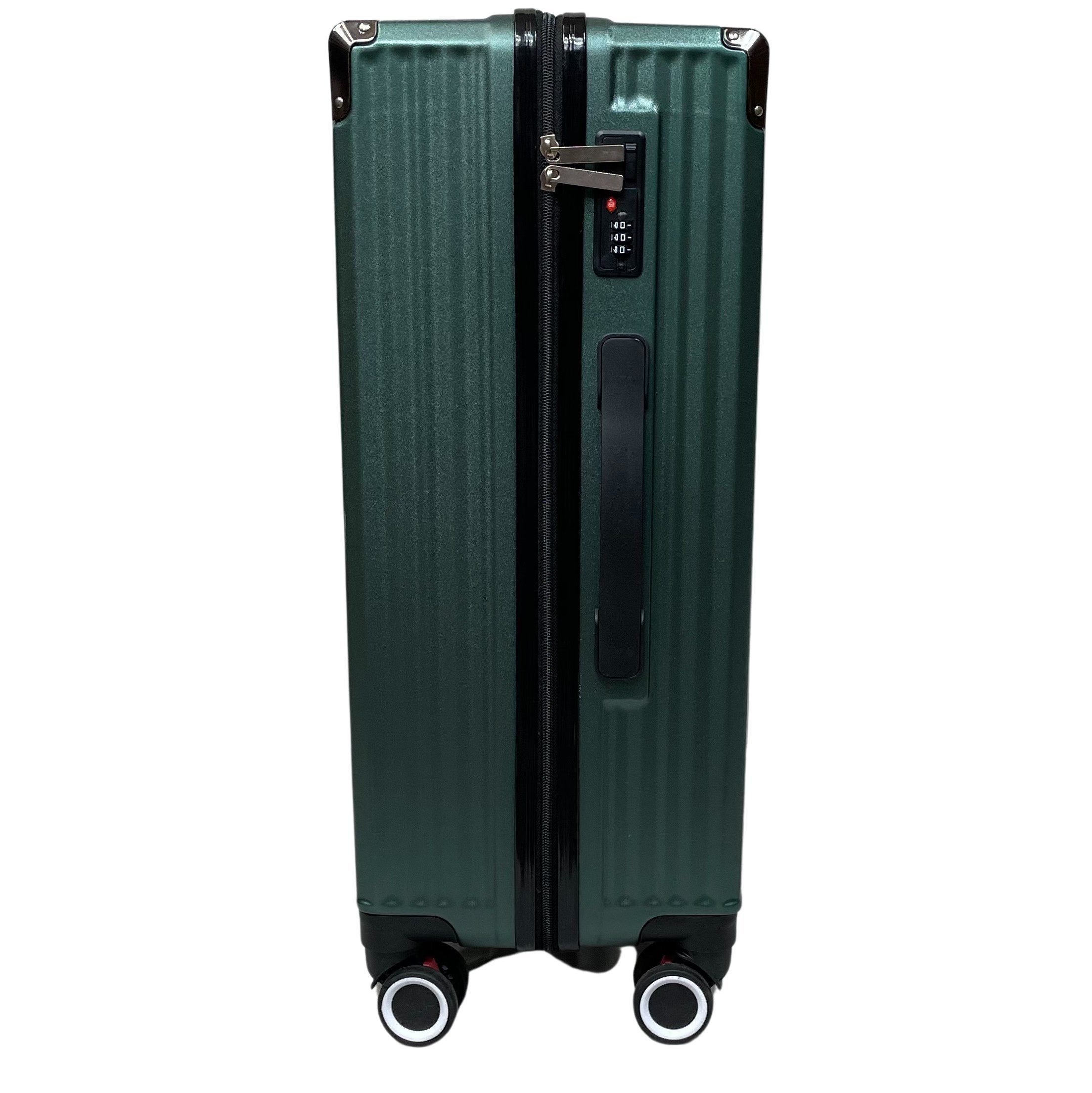 SIGN German Design Trolley Reisekoffer Hartschalen-Koffer, 360° Zwillingsrollen M/L/XL