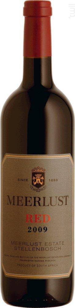Meerlust Red Meerlust Estate Vin Rouge●AOC de Stellenbosch 2019 75cl