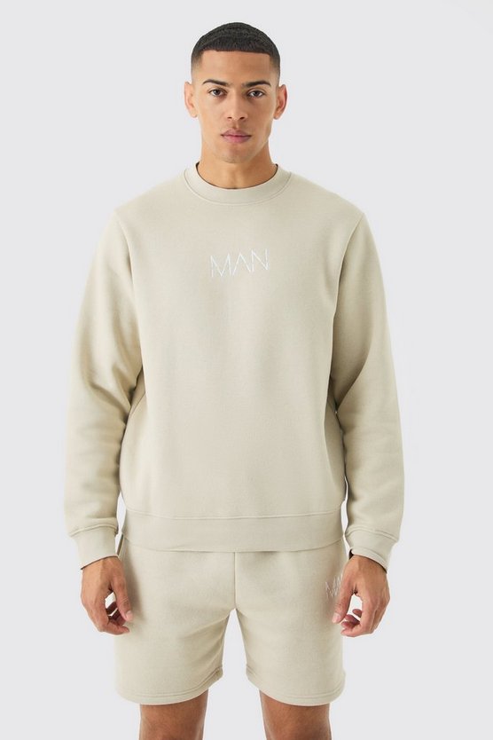 Kurzer Man Sweatshirt-Trainingsanzug