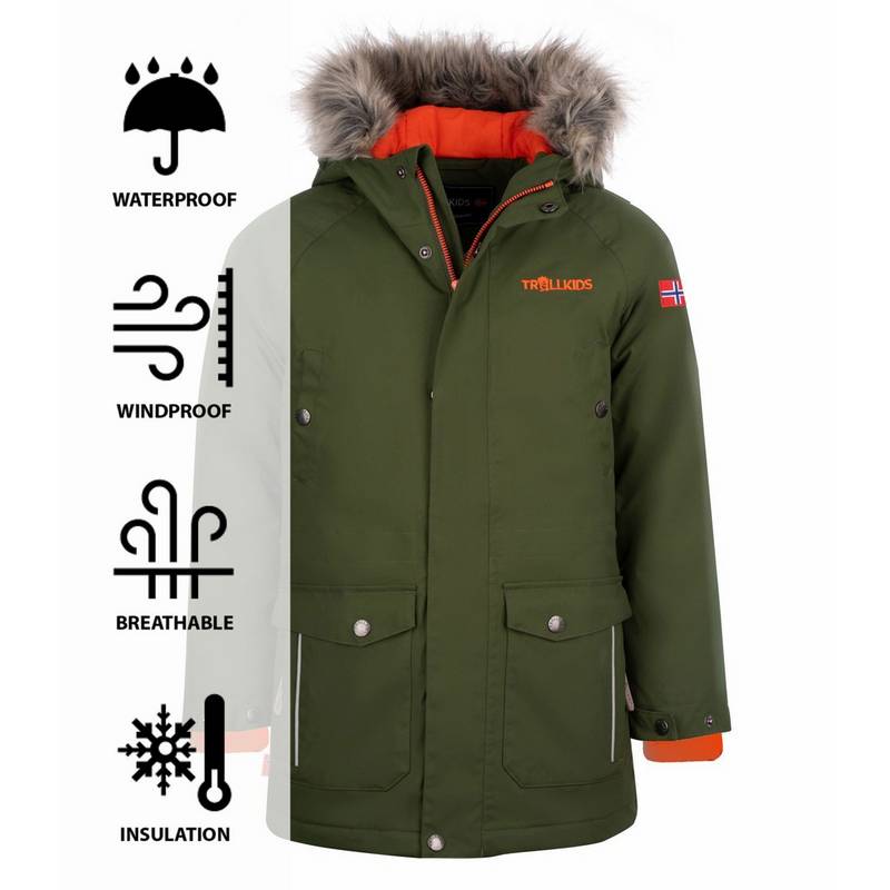 Trollkids Nordkapp Winterjacke Kinder