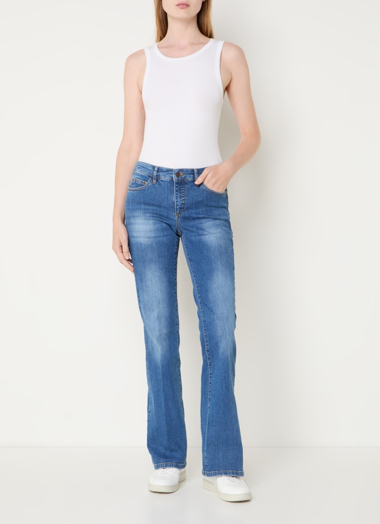 Claudia Sträter Jeans Bootcut cu talie joasă, mijlocii
