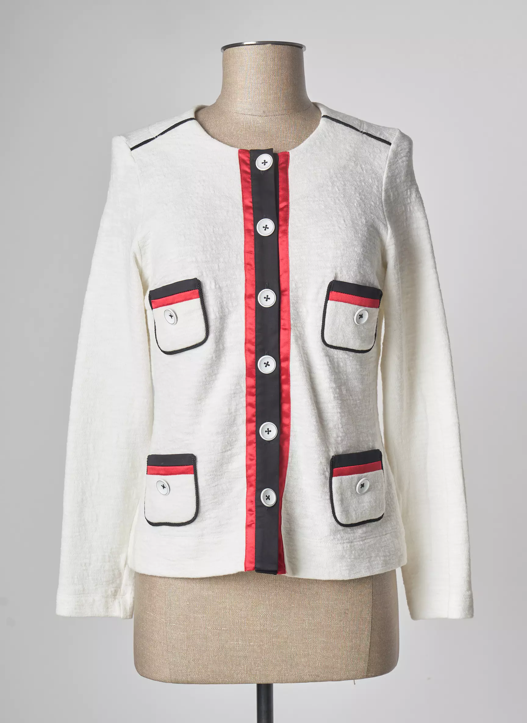 Poupee Chic Cardigans Femme couleur blanc
