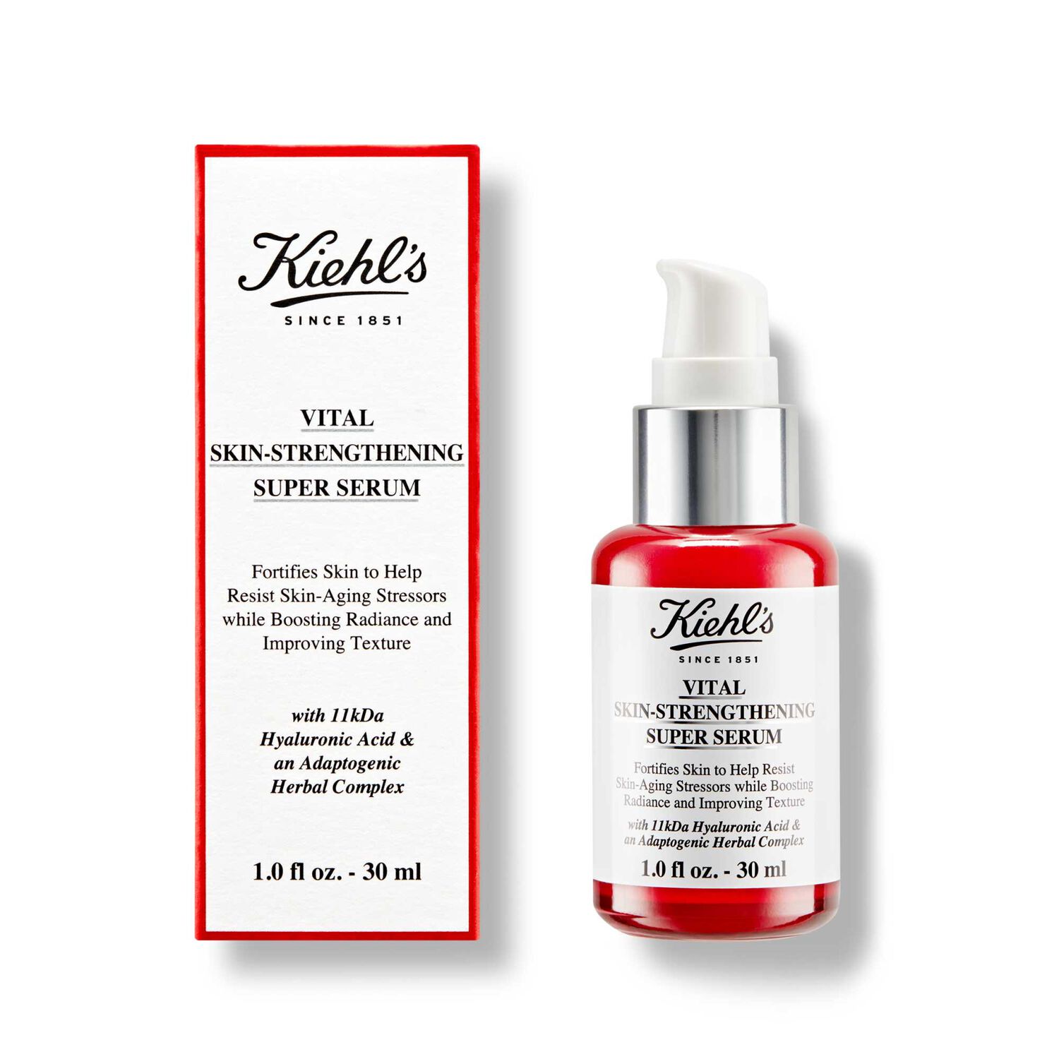 kiehl's Vital Skin-Strenghtening Super Serum Super sérum fortifiant concentré en acide hyaluronique