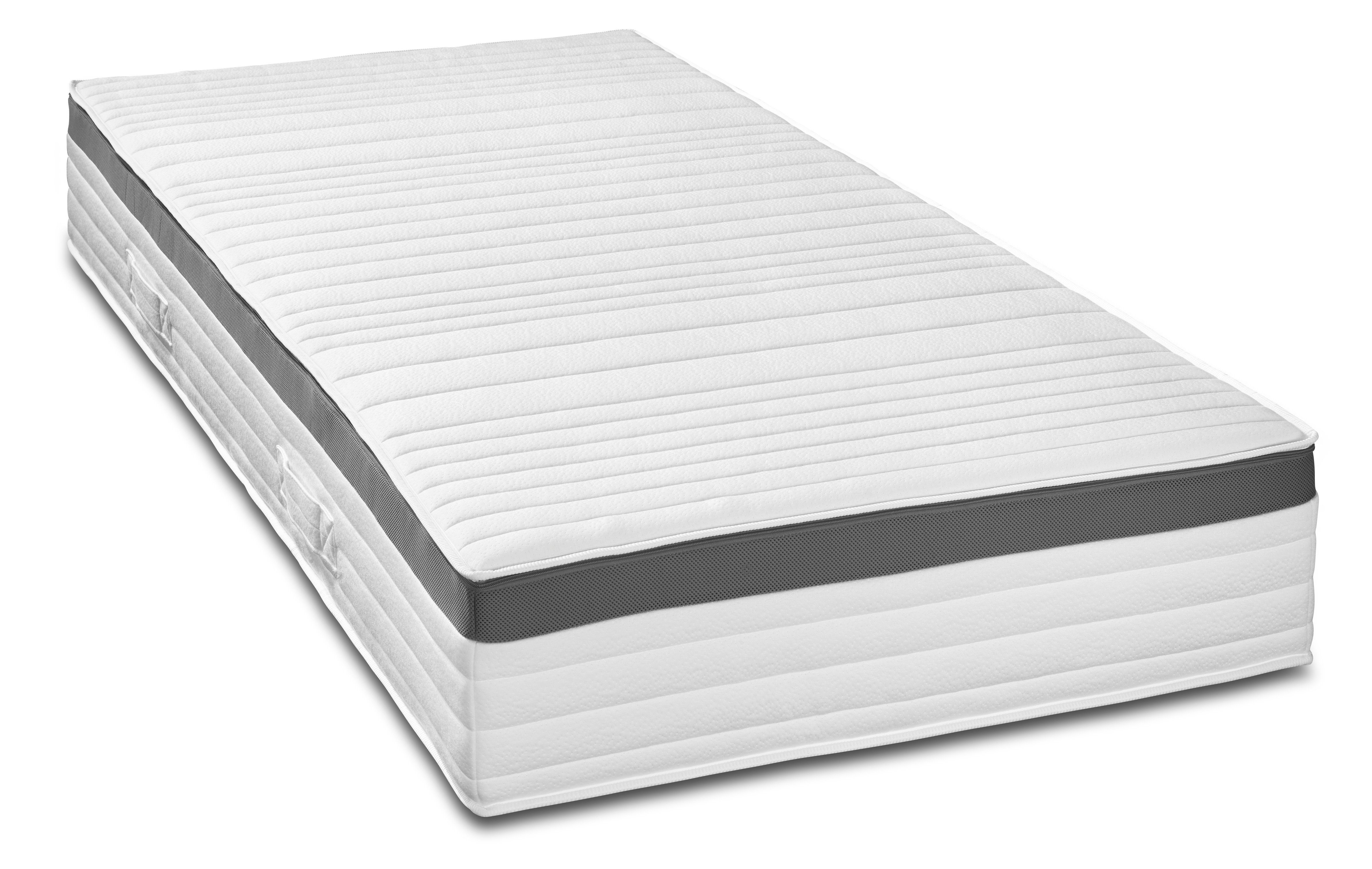 Taschenfederkernmatratze Platin, In diversen Größen und Härtegraden erhältlich, Dreamstar, 25 cm hoch, ergonomische 7-Zonen Federkernmatratze für jede Schlafposition