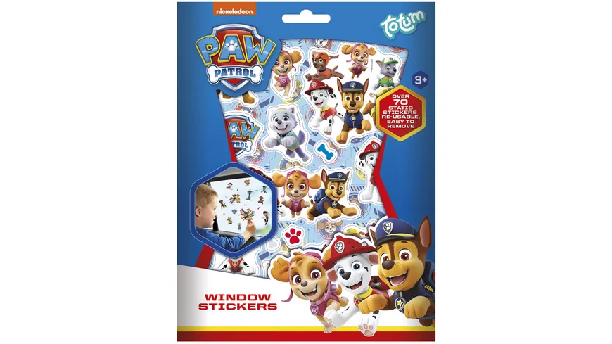 PAW PATROL FENSTER STICKER