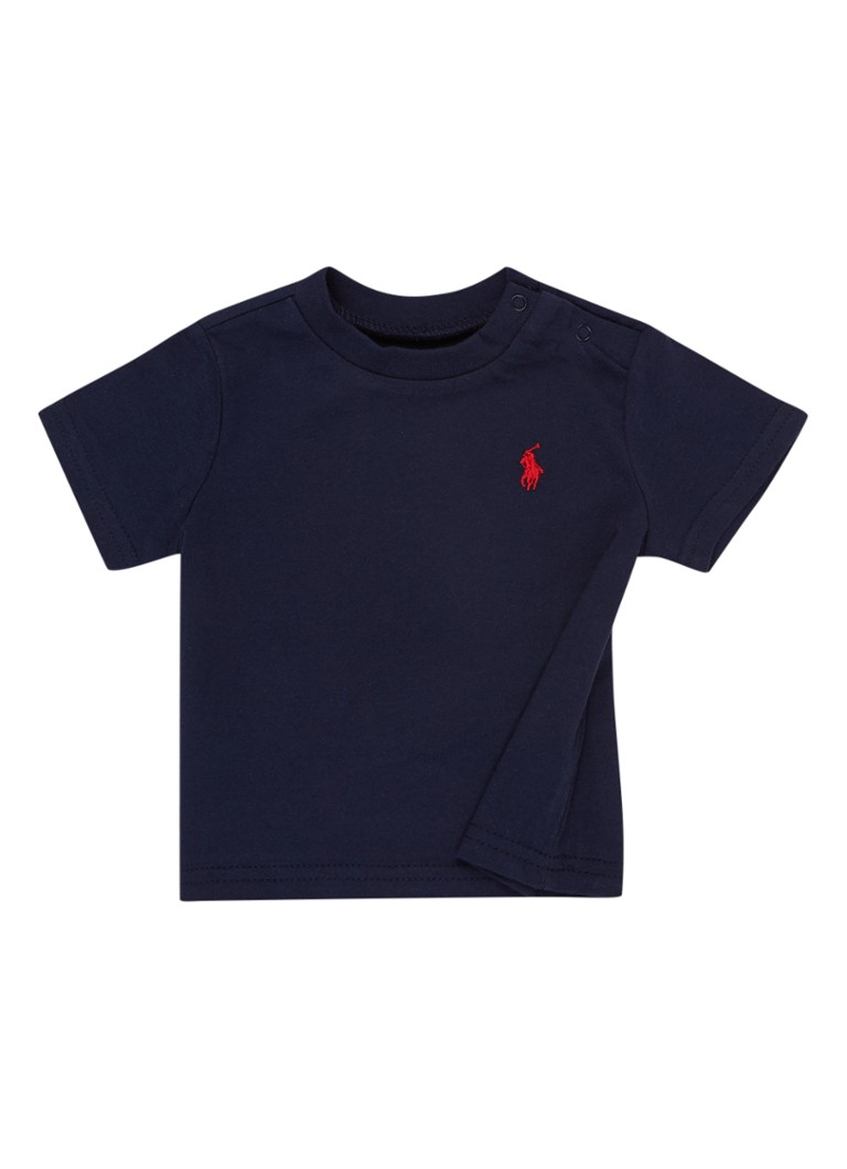 Camiseta Ralph Lauren com bordado do logotipo