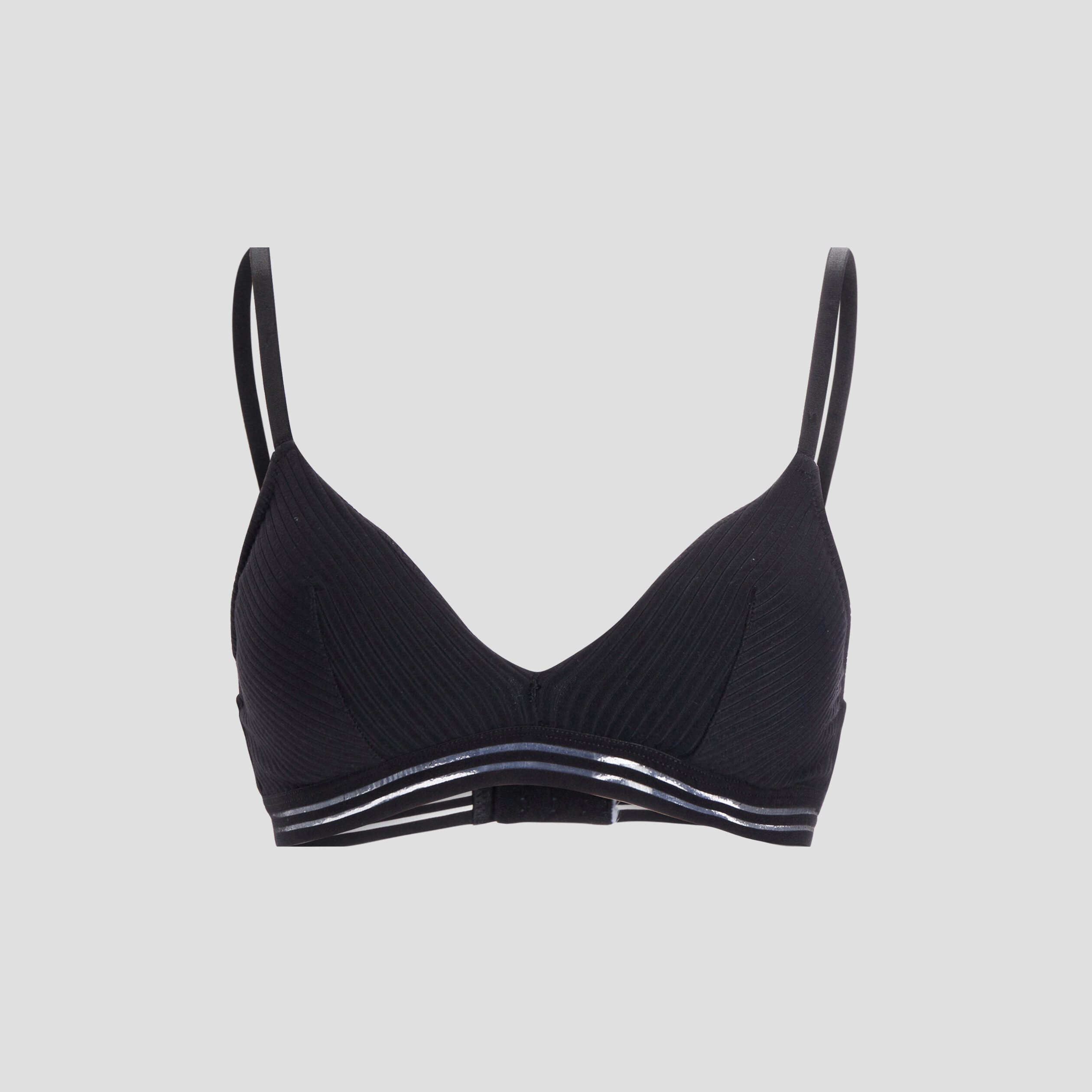 Soutien-gorge triangle noir femme | La Halle