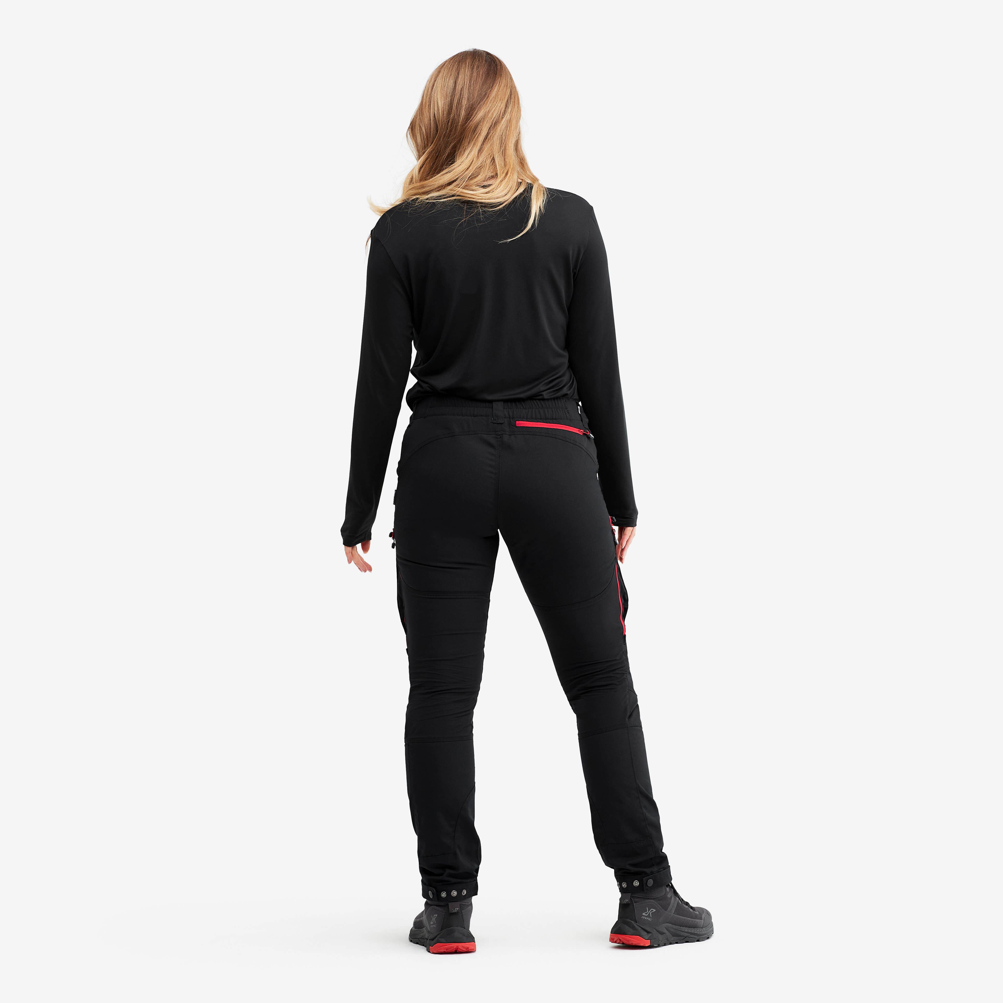 RVRC GP Pro Pants Femme Black/Red